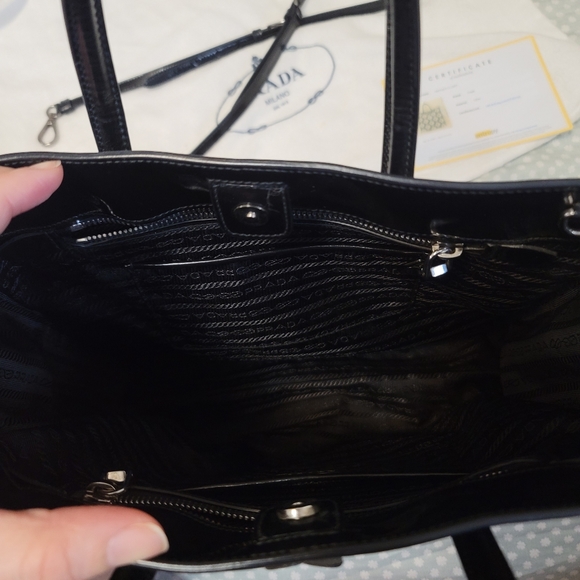 SOLD !Prada open tote - Picture 11 of 14
